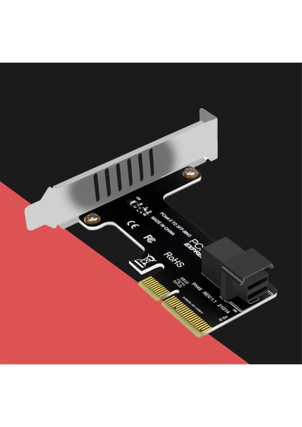 Pcı-E - SFF-8643 Genişletme Kartı Pcıe X4 - SFF8643 Adaptörü PCI-EX4/X8/X16 Nvme SSD Katı Hal Sürücü Yükselticisi (Yurt Dışından) indirimleri