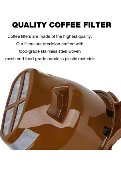 Hamilton Beach Flexbrew Kahve Makineleri Için 1 Set Yedek Alt Iğne Tutucu Parçası, Yeniden Kullanılabilir Tek Kahve Filtresi (Yurt Dışından) modelleri