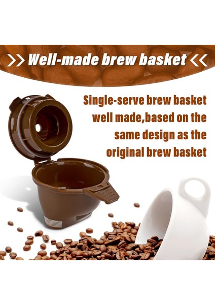 Hamilton Beach Flexbrew Kahve Makineleri Için 1 Set Yedek Alt Iğne Tutucu Parçası, Yeniden Kullanılabilir Tek Kahve Filtresi (Yurt Dışından) indirimleri