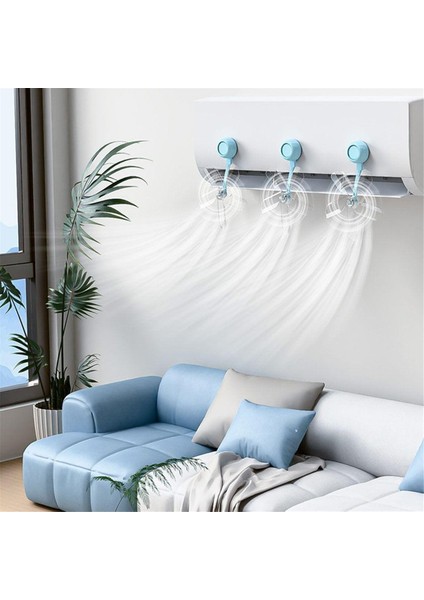 Adet Yel Değirmeni Şeklinde Vantuzlu Klima Vantilatörü - Doğrudan Üfleme Önleyici, Rüzgar Geçirmez, Enerji Tasarrufu Sağlayan Kılavuz Fan (Yurt Dışından) fırsatları