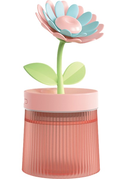 Taşınabilir USB Aromaterapi Makinesi Nemlendirici Çiçek Hava Nemlendirici Pembe (Yurt Dışından)