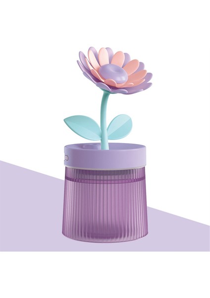 Taşınabilir USB Aromaterapi Makinesi Nemlendirici Çiçek Hava Nemlendirici Pembe (Yurt Dışından) indirimleri