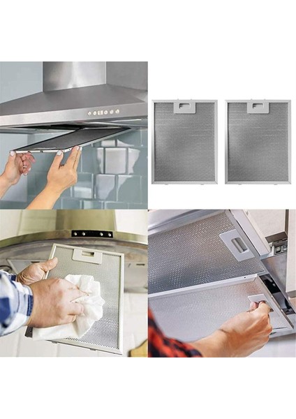 Alüminyum Davlumbaz Yağ Filtresi - Mutfak Davlumbazı ve Davlumbaz Değişimi Için Metal Ağlı Havalandırma Aspiratörü (Yurt Dışından) indirimleri