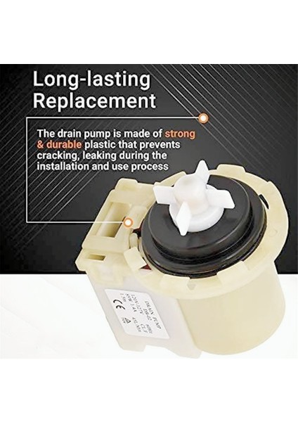 8540024 Çamaşır Makinesi Tahliye Pompası Değişimi - Whirlpool Kenmore Maytag Çamaşır Makineleri Için - W10117829 PS11757304'ÜN Yerini Alır (Yurt Dışından) fiyatları
