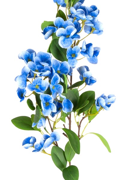 Yapay Islak Dokulu Sütleğen Çiçek Mavi 77 Cm. fiyatları