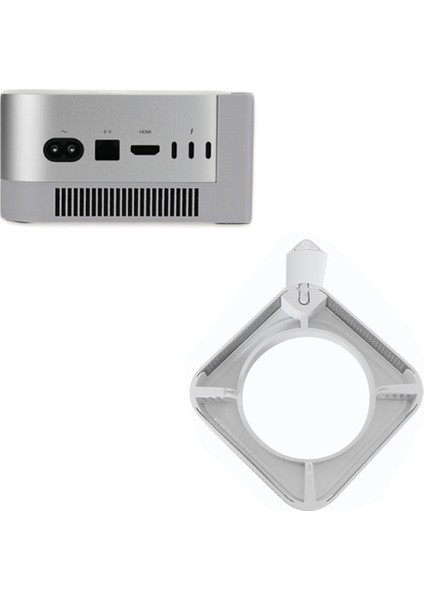 2024 Mac Mini M4 / M4 Pro Aksesuarları Için Üst Güç Düğmesi 3D Baskı Basma Anahtarı ve Soğutma Tabanı Isı Dağılımı (Yurt Dışından) fiyatları