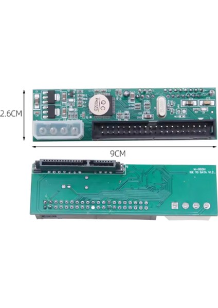 Sata - Ide Adaptörü 3,5 Inç Seri Sata HDD - Pata Ide 40 Pin Dönüştürücü 4 Pin Güç Sata - Pata Konnektör Yükseltici Kartı (Yurt Dışından) fiyatları