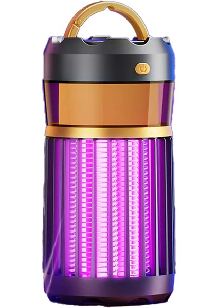 3'ü 1 Arada Sivrisinek Öldürücü Lamba Kamp Aydınlatması Dış Mekan Ev Gece Lambası USB Girişli Elektrik Şoku Sivrisinek Öldürücü Lamba B (Yurt Dışından)