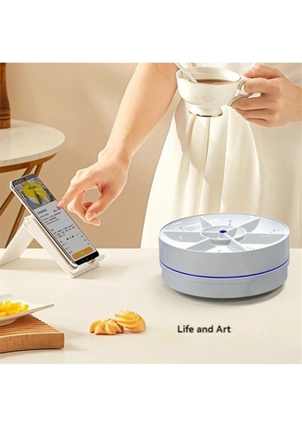 Ultrasonik Bulaşık Makinesi Taşınabilir Mini Turbo Bulaşık Makinesi, Sebze Yıkama Makinesi Ev Lavabo Bulaşık Makinesi Cihazı B (Yurt Dışından) indirimleri