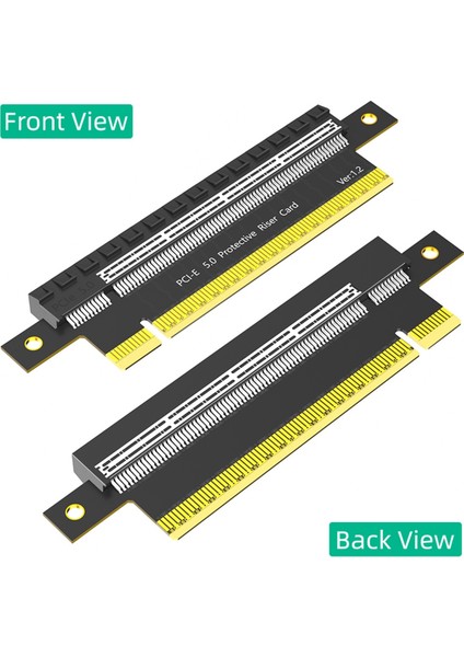 Pcı-E Express 5.0 16X Erkek - Dişi Genişletici Yükseltici Kart Adaptörü (Yurt Dışından) fiyatları