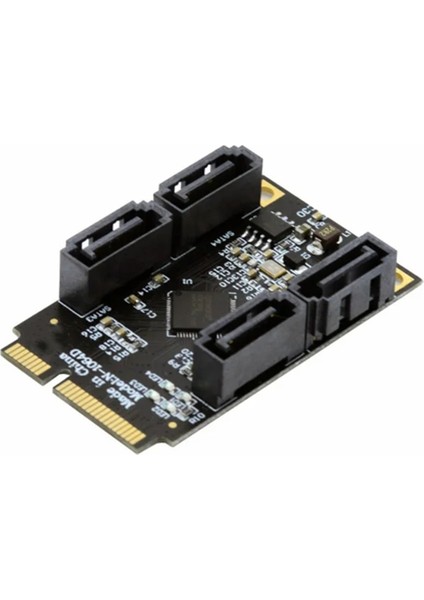 A+E Pcı Express Mini Pcı-E Pcı Express Pcı-E - 4 Portlu Sata 3.0 Esata Pcıe Sata3 6gbps Genişletme Kartı Pcı-E Adaptörü (Yurt Dışından)