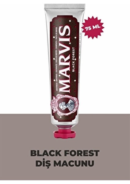 Black Forest Diş Macunu Bitkisel Kızılcık Aromalı 75 ml Tazeleyici Etki fiyatları