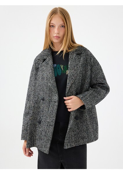 Loose Fit Kadın Kaban