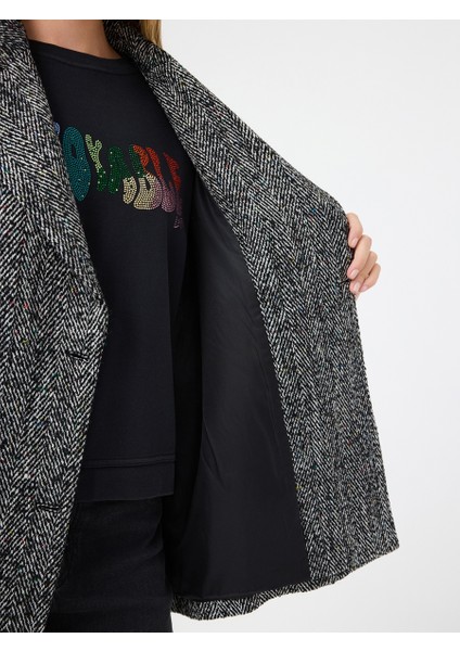 Loose Fit Kadın Kaban