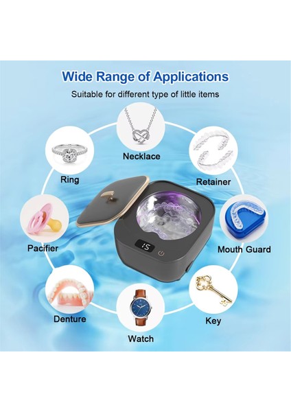 Diş Retainer Hizalayıcı Mücevher Temizleyici Için Ultrasonik Protez Temizleme Makinesi Abd Fişi A Ultrasonik Temizleme Makinesi (Yurt Dışından) modelleri