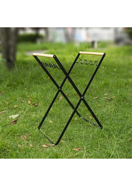 Ahşap Saplı Çöp Torbası Tutucu Taşınabilir Mutfak Çöp Ayıklama Rafı Kamp Için Ayrı Geri Dönüşüm Atık Kutusu (Yurt Dışından) fırsatları