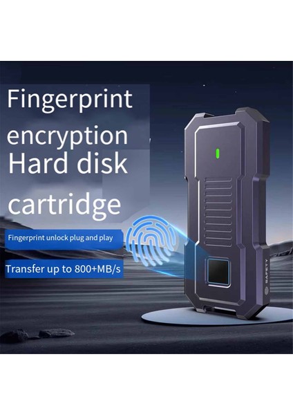 Jeyı M.2 Nvme Parmak Izi Şifrelemeli SSD Muhafazası M.2 SSD Muhafazası Harici Sürücü Kutusu (Yurt Dışından) fiyatları