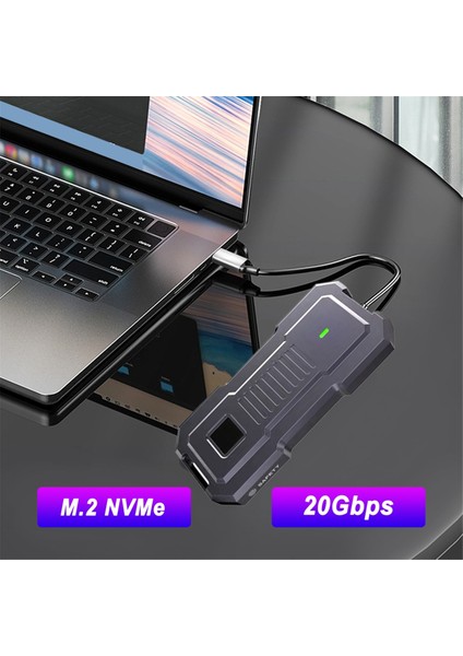 Jeyı M.2 Nvme Parmak Izi Şifrelemeli SSD Muhafazası M.2 SSD Muhafazası Harici Sürücü Kutusu (Yurt Dışından) fırsatları