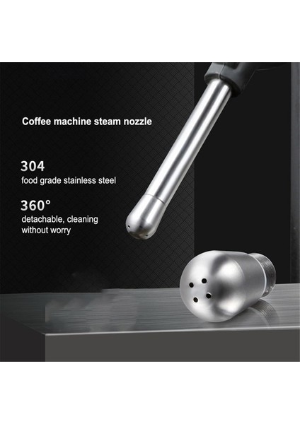 Breville 8 Serisi Kahve Makinesi Için 2 Adet Buhar Nozulu Ucu Musluğu 4 Delikli Buhar Nozulu Süt Köpüğü Musluğu Değişimi (Yurt Dışından) indirimleri