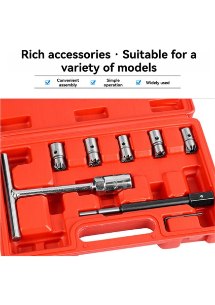 Adet Dizel Enjektör Yuvası Kesici Temizleyici Araçları Karbon Sökücü Araba Garaj Alet Seti (Yurt Dışından) fırsatları