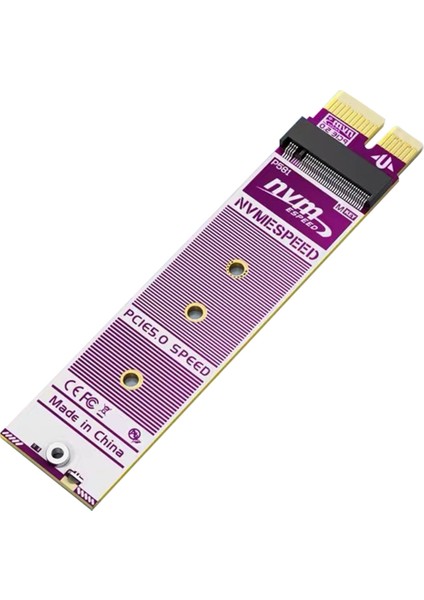Pcıe 5.0 X1 - M2 Adaptör Kartı Nvme SSD Genişletme M-Key Arayüzü M2 Desteği Katı Hal Sürücüsü 8 Gbps (Yurt Dışından)