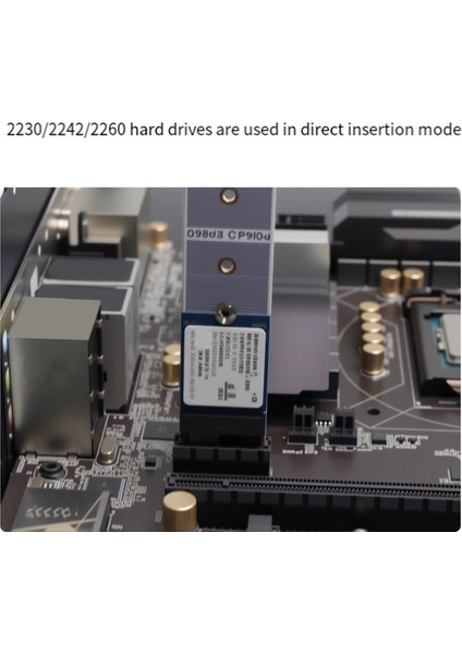 Pcıe 5.0 X1 - M2 Adaptör Kartı Nvme SSD Genişletme M-Key Arayüzü M2 Desteği Katı Hal Sürücüsü 8 Gbps (Yurt Dışından) fırsatları