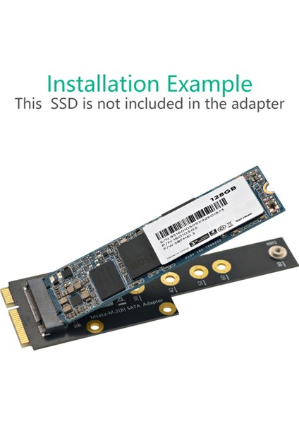 Msata - M.2 Anahtar B Adaptörü M.2 SSD - Msata Adaptörü Msata - M.2 Anahtar B SSD Adaptörü (Yurt Dışından) fırsatları