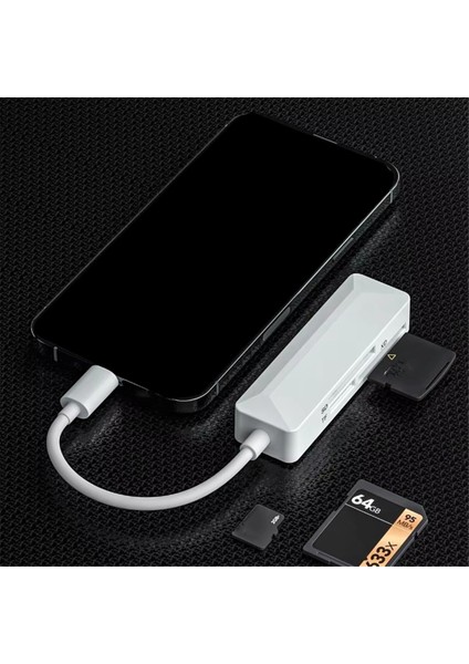 3'ü 1 Arada Kart Okuyucu Evrensel Sd Tf Sd Kart Okuyucu USB C Yüksek Hızlı Hafıza Kartı Okuyucu Dönüştürücü Telefonlar Dizüstü Bilgisayarlar Için (Yurt Dışından) indirimleri