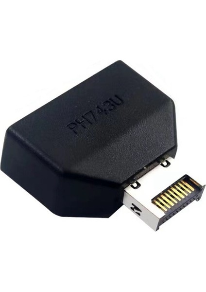 Masaüstü Anakart Için Usb3.2 Tip-E 19PIN/20PIN - USB 19P Şasi Ön USB Tip-A Tip-C Uzatma Adaptörü (Yurt Dışından)