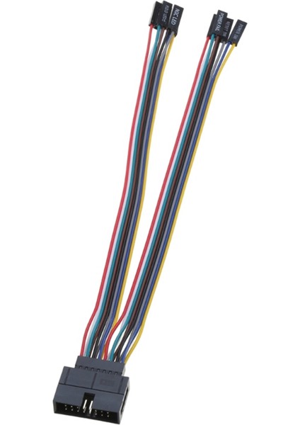 Supermicro Ön Panel Konnektör Adaptör Kablosu Bilgisayar Kasası Sunucu Anahtarları Uzatma Kablosu Için Çok Işlevli (Yurt Dışından)