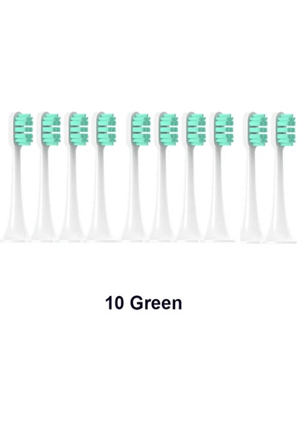 Xiaomi Mijia T300/T500 Elektrikli Diş Fırçası Için Yedek Fırça Başlıkları, Yumuşak Kıllı Başlıklar, Kapaklı, Mühürlü Paket, C (Yurt Dışından) indirimleri