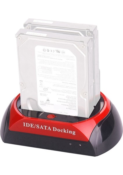 2,5 ve 3,5 Inç Sata/ıde HDD SSD USB Harici Disk Kutusu Muhafaza Kutusu Abd Fişi Için Çift Yuvalı Sabit Disk Yerleştirme Istasyonu (Yurt Dışından) fiyatları