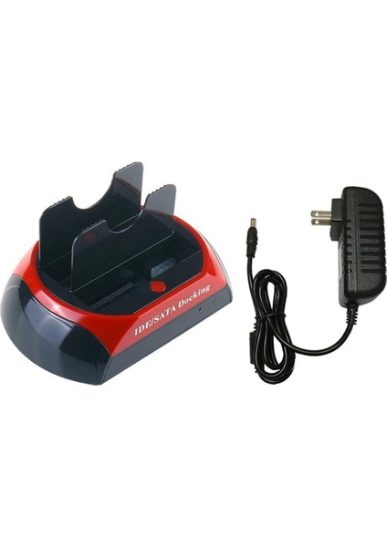 2,5 ve 3,5 Inç Sata/ıde HDD SSD USB Harici Disk Kutusu Muhafaza Kutusu Abd Fişi Için Çift Yuvalı Sabit Disk Yerleştirme Istasyonu (Yurt Dışından) fırsatları