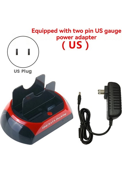 2,5 ve 3,5 Inç Sata/ıde HDD SSD USB Harici Disk Kutusu Muhafaza Kutusu Abd Fişi Için Çift Yuvalı Sabit Disk Yerleştirme Istasyonu (Yurt Dışından) indirimleri