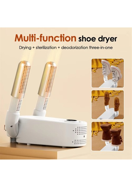 Ayakkabı Kurutma Makinesi Akıllı Zamanlayıcı Ayarlanabilir Kurutucu Hızlı Kurutma Koku Giderici Ayakkabı Kurutma Makinesi Ev Tipi Ayakkabı Isıtıcı Isıtıcı Abd Prizi (Yurt Dışından) indirimleri
