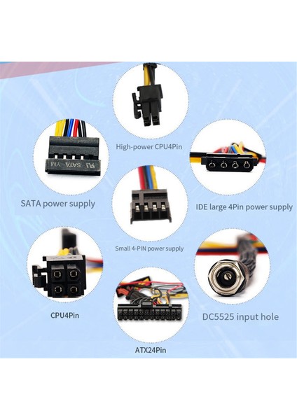 DC19V 200W Atx Peak Psu Pico Atx Anahtarı Madencilik Psu 24PIN Mını Itx Dc'den Atx'e Pc Güç Kaynağı Dönüştürücü Bilgisayar Için (Yurt Dışından) fırsatları