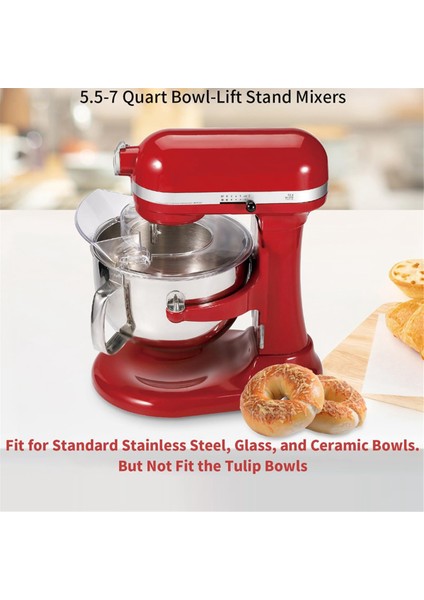 Kitchenaid 5,5-7 Quart Kase Kaldırmalı Stand Mikser Için Çıkarılabilir Dökme Kanallı Sıçrama Koruyucu (Yurt Dışından) fırsatları