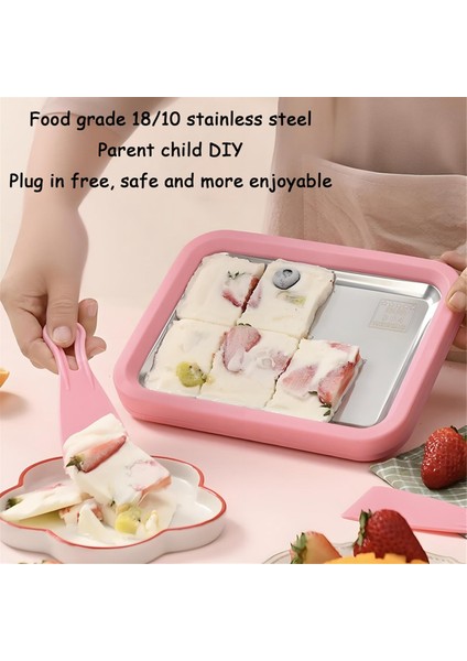 Dondurma, Meyveli Milkshake ve Smoothie Yapımı Için Harika Paslanmaz Çelik Kızarmış Buz Tepsisi (Yurt Dışından) fırsatları