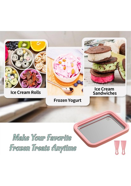 Dondurma, Meyveli Milkshake ve Smoothie Yapımı Için Harika Paslanmaz Çelik Kızarmış Buz Tepsisi (Yurt Dışından) indirimleri