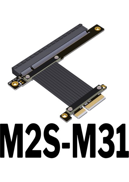 Pcı-E 4.0 X4 - X16 Uzatma Kablosu Yükseltici Kablo Pcıe X4 64G/BPS Adaptör Kablosu RTX3090 RX6800XT Grafikler Için 10CM (Yurt Dışından) fırsatları