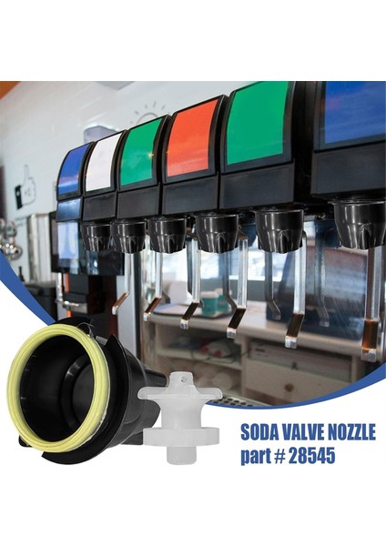 3'lü Lev Soda Kola Vana Ucu 28545 3.0 Difüzör Kola Makinesi Için Dahili Karıştırıcı Yedek Onarım Vana Tertibatı (Yurt Dışından) fırsatları
