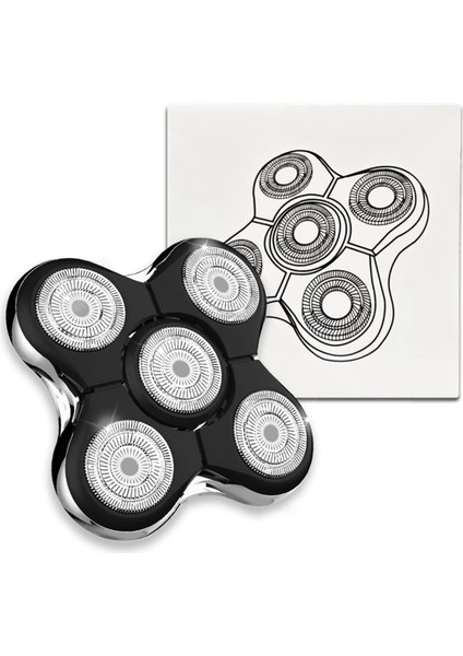 Remington Balder Pro Head Tıraş Makinesi XR7000, XR1500, XR1501 Elektrikli Tıraş Makinesine Uygun Yedek Tıraş Makinesi Başlığı Kel Erkekler Için (Yurt Dışından)