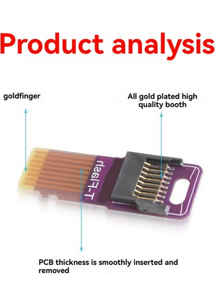 Tf Hafıza Kartı Test Araçları T-Flash Erkek - Dişi Uzatma Adaptörü Pcba Konnektörü Cep Telefonu Bilgisayar Mp3 Mp4 (Yurt Dışından) fırsatları