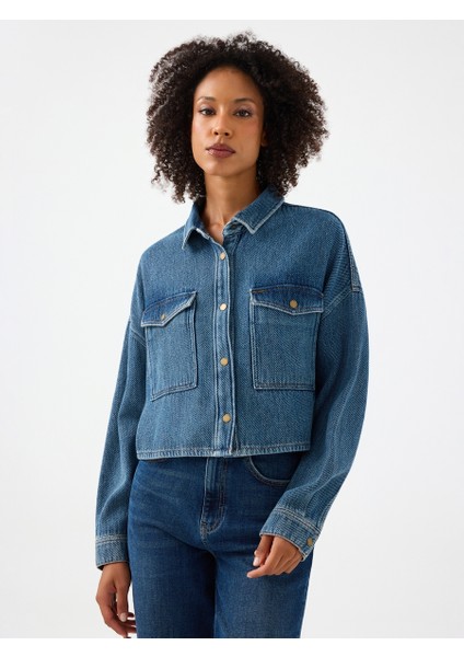 Regular Fit Kadın Gömlek U.kol