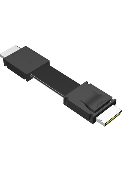 Pcıe 4.0 Erkekten Erkeğe Aktarım Kablosu Harici Gpu Dock Grafik Kartı Pc Sunucusu Için Oculink Adaptör Kablosu 25 cm (Yurt Dışından)