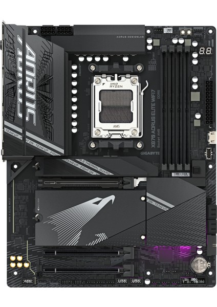 Gıgabyte X870M Aorus Elıte Wıfı7 8200MHZ (Oc) Ddr5 M.2 Am5 Matx Anakart fiyatları
