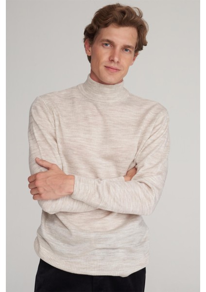 Cetinkaya Mentality 3177 Blkc Yk Triko Bej