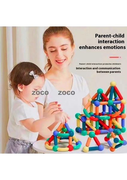 Variety Manyetik Çubuk Büyük Parçacık Gauss Manyetik Emme Parçası Yapı Taşları Çocuk Eğitici Oyuncaklar Monte Manyetik Çubuk (Yurt Dışından) modelleri