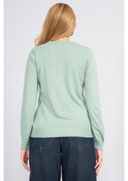 Çetinkaya Miramira 2275 Bisiklet Yaka Triko Çağla fırsatları