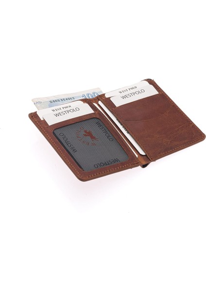 Hakiki Eskitme Deri Unisex Kartlık - G2 Taba modelleri